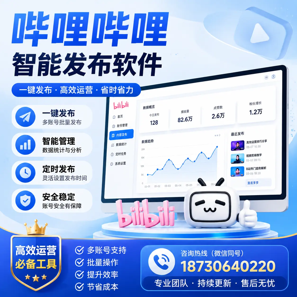 解密哔哩哔哩智能发布软件：功能与优势分析在 东城